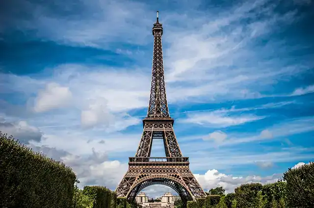 Eiffel Tower during an expert guided city tour in Paris