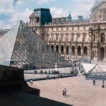The Louvre Museum in Paris, famous for the Mona Lisa and world-class art collection
